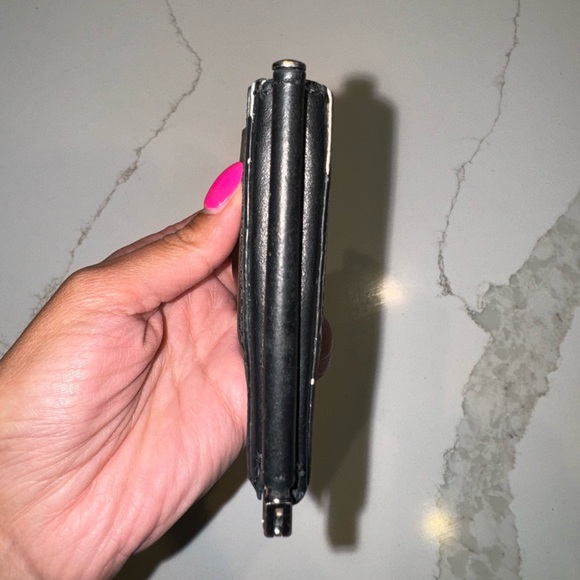 Burberry check print mens thin clip wallet - Picture 4 of 8